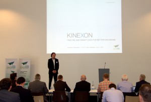 Kinexion pitching in Munich.